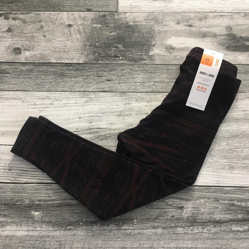 Kids Unisex Leggings, XS (Size 1-2)